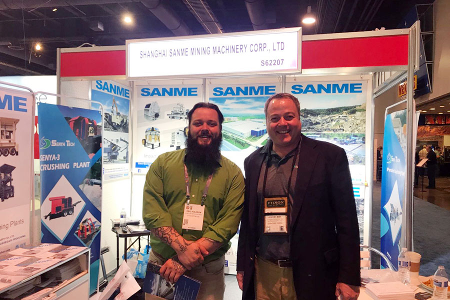 疫情擋不住走出去的腳步，山美股份亮相美國工程機械博覽會(CONEXPO-CON/AGG)向世界展示產品及服務