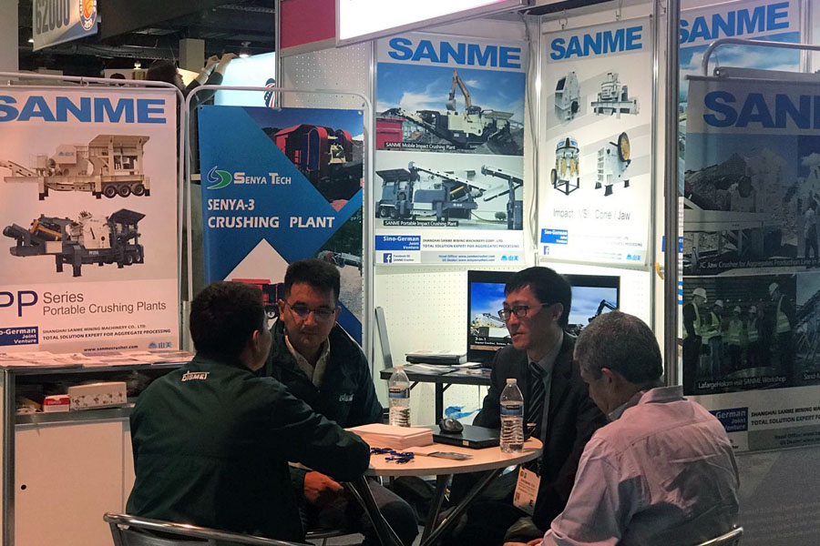 疫情擋不住走出去的腳步，山美股份亮相美國工程機械博覽會(CONEXPO-CON/AGG)向世界展示產品及服務