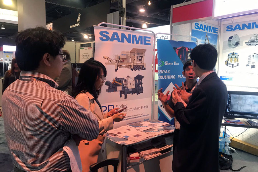 疫情擋不住走出去的腳步，山美股份亮相美國工程機械博覽會(CONEXPO-CON/AGG)向世界展示產品及服務
