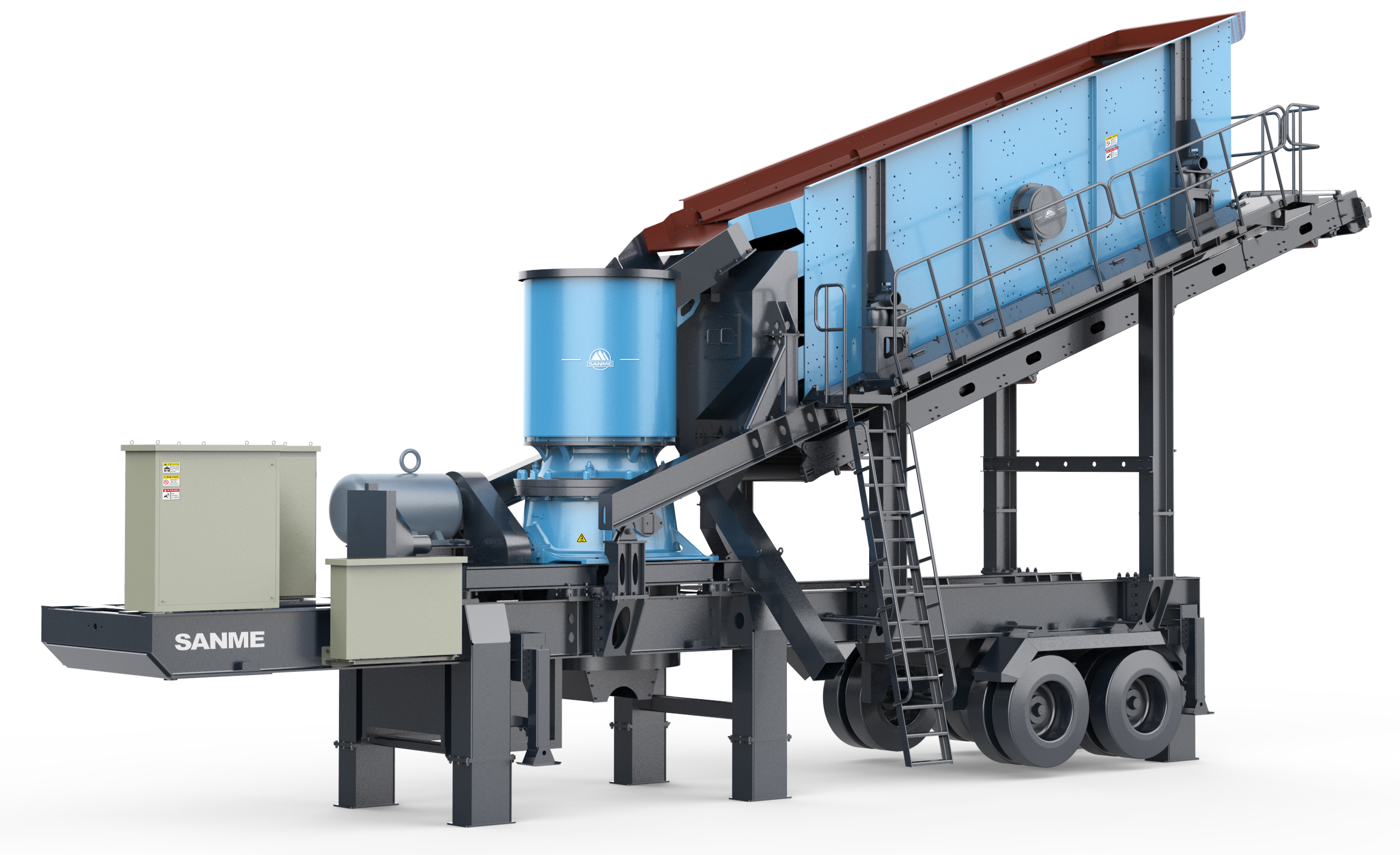 移動破碎機相對于常規(guī)破碎機有什么性能上的優(yōu)點？